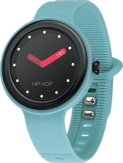 clock azzurro - Hip Hop Watches - Orologi in Silicone
